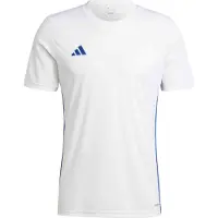 Adidas Hommes, T-shirt de sport, Herren-Tischtrikot (L), Bleu, Blanc, L