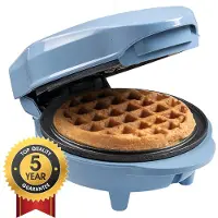 Bestron Mini gaufrier, Gaufrier, Bleu