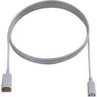 Bachmann Câble de raccordement pour appareils froids (2 m), Câble d'alimentation, Gris