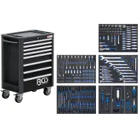 Bgs 4113 Chariot d'atelier Profi Standard complet avec 234 outils