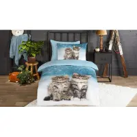 Good Morning Housse de couette pour enfants Family 140x200/220 cm