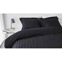 Beddinghouse Parure de Lit Beddinghouse Shine Noir Satin-240 x 220 cm | Lits-Jumeaux