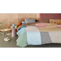 Beddinghouse Dutch Design Set housse de couette en satin de coton biologique 210TC -avec taies d’oreiller
