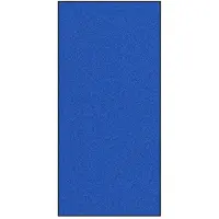 vidaXL Tapis d'entrée Autre Bleu et Noir 120 x 250 cm Polyamide et PVC
