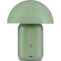 Lyora Lampe de table design Pois Vert rechargeable