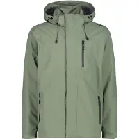 CMP Veste de pluie pour homme MAN JACKET ZIP HOOD WITH VENTILATION