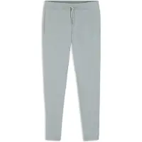 BOSS Bas de survêtement en molleton de coton avec patch logo
