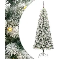 vidaXL Sapin de Noël Artificiel à Branches Articulées 240 cm PVC