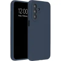 Accezz Coque Liquid Silicone Samsung Galaxy A27 (5G) - Bleu foncé
