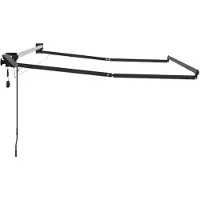 vidaXL Armature de store électrique anthracite 3,5 x 2 m en aluminium