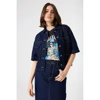 Garcia femme Chemise, XL, Bleu