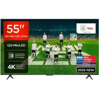 TCL C61KS 55C61KS TV 139.7 cm (55 ) 4K Ultra HD Smart TV Wi-Fi Black