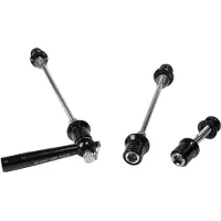 Rfr Kit de serrage rapide Avec antivol Noir,Argent Noir,Argent One Size