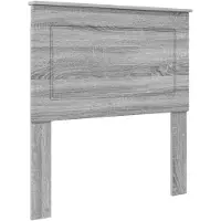 vidaXL Tête de lit Sonoma gris 100 cm en bois composite