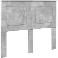 vidaXL Tête de lit gris béton 100 cm en aggloméré