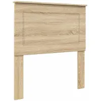 vidaXL Tête de lit en chêne Sonoma 100 cm, matériau dérivé du bois
