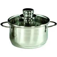 Karl Krueger KARL KRÜGER Fleischtopf "Saturn" Edelstahl 1 l, Ø 12 cm