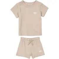 Adidas Originals Set 'SHORT TEE' kaki / blanc