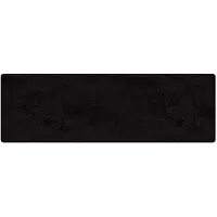 vidaXL Tapis noir 80 x 500 cm 100% polypropylène Tuft