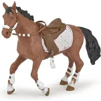 Papo Horses Winter Rider Girl Horse 51553
