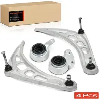 Frankberg 2x bras de suspension+articulation en porte-à-faux+2x paliers essieu avant gauche droite bas pour BMW Série 3 Cabriolet Compact Coupe E46