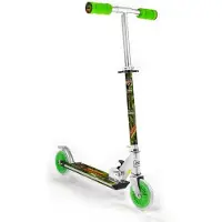 Ozbozz Trottinette pliable poussée Dinosaure vert Garçons et Filles Jouet Enfant Cadeau
