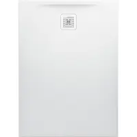 Laufen Receveur de douche PRO re-e Abl seitl ku S 1100x800x33mm we ma