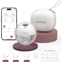 MOMCOZY Individual Portable M5 Smart Electric Breast Pump Clair Enfants