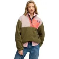 Superdry Pull-over olive / saumon / poudre
