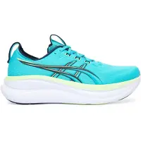 Asics Chaussure de course 'Gel-Nimbus 28' aqua / vert pastel / noir