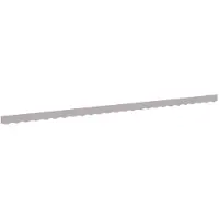 vidaXL Jupe de store de rechange, gris clair, 6 m, polyester