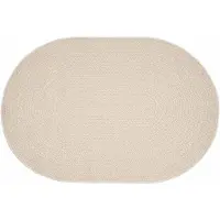 vidaXL Teppich ZIZUR Creme 230 x 160 cm Polypropylène