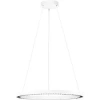 Lyora Suspension ronde Deos blanc