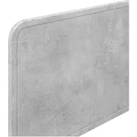 vidaXL Tête de lit gris béton en bois composite