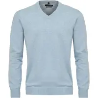 Casamoda Pull Col V Clair Bleu clair Bleu taille M