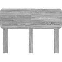 vidaXL Tête de lit, couleur Sonoma, matériau composite en bois