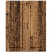 vidaXL Armoire murale PORTO en bois recyclé 80 x 31 x 100 cm, aggloméré