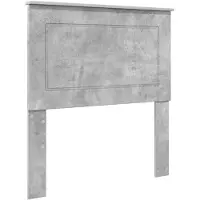 vidaXL Tête de lit gris béton 100 cm en aggloméré
