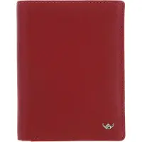 Golden Head Cuir porte-monnaie Dublin Billfold Coin Wallet Red rouge foncé