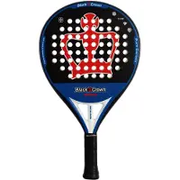 Black Crown Raquette de padel Rebel bleue 355-370 g bleue 355-370 g