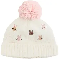 Next Bonnet crème / marron / moka / rose