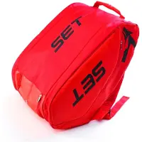 Set Sanyo Wolf Padel Racket Bag Noir