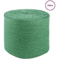 vidaXL Corde en Jute Vert Jute 100% Tossa