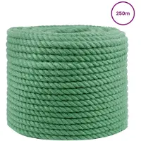 vidaXL Corde en Jute Vert Jute 100% Tossa
