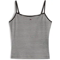 Tommy Hilfiger Essential Strap Sleeveless T-shirt Noir S Femme