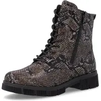 Remonte Bottines à lacets mastic / marron / noir