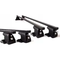 Amos Barres de toit pour Volkswagen Transporter (T6) Van 4/5 portes, année de construction 2015-2021