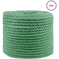 vidaXL Corde en Jute Vert Jute 100% Tossa