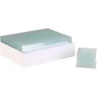 Byomic Lames 25 x 75 mm 50 pcs. et couvre-lames 18 x 18 mm 100 pcs