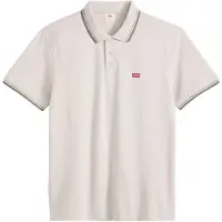 Levi's New Housemark Short Sleeve Polo Beige S Homme